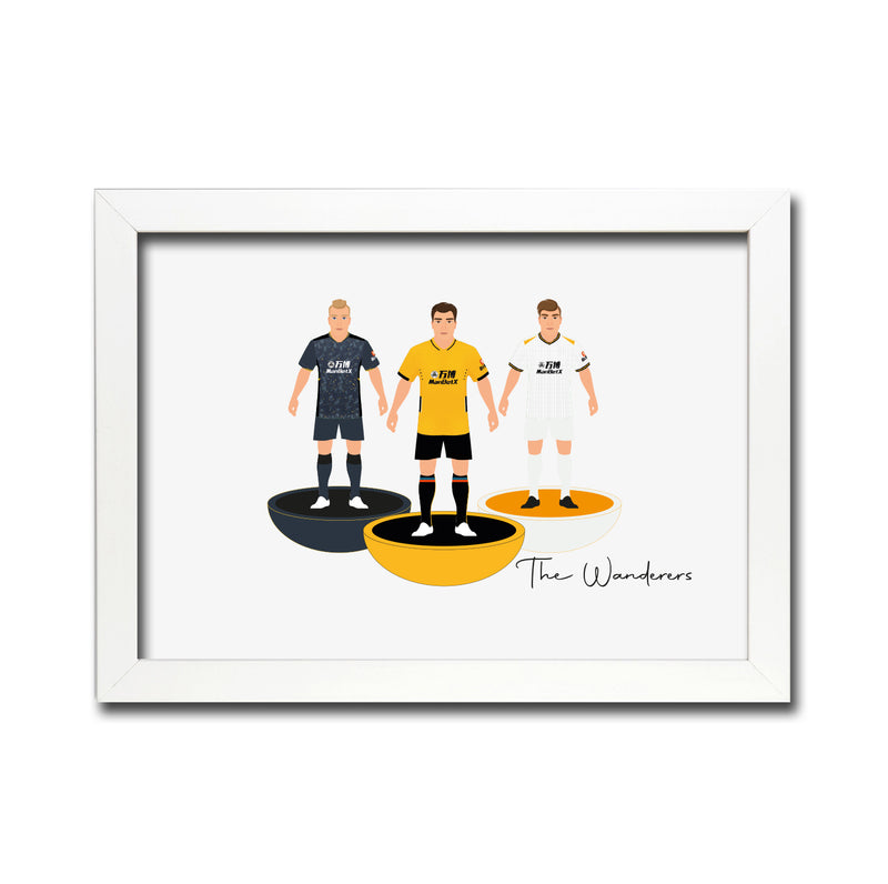 Wolves Football Club gift - Tiny Men Big Balls Poster