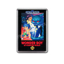 Wonder Boy In Monster World Game Style Inspired Sega Megadrive Retro Video Gaming Magnet