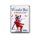 Wonderboy Monsterland Sega Master System Game Inspired Fridge Magnet