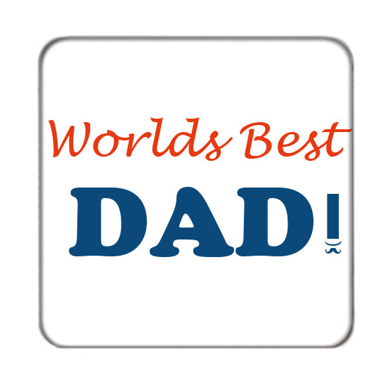 World's Best Dad Drinks Coaster