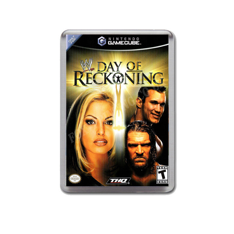 Wwe Day Of Reckoning Style Inspired Game Gamecube Retro Video Gaming Magnet
