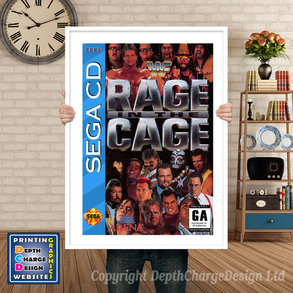Crime Patrol Sega Sega Mega CD Inspired Retro Gaming Poster