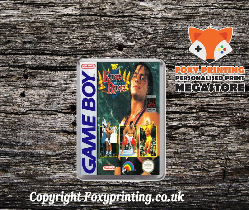 WWF King Of The Ring Retro Gaming Magnet