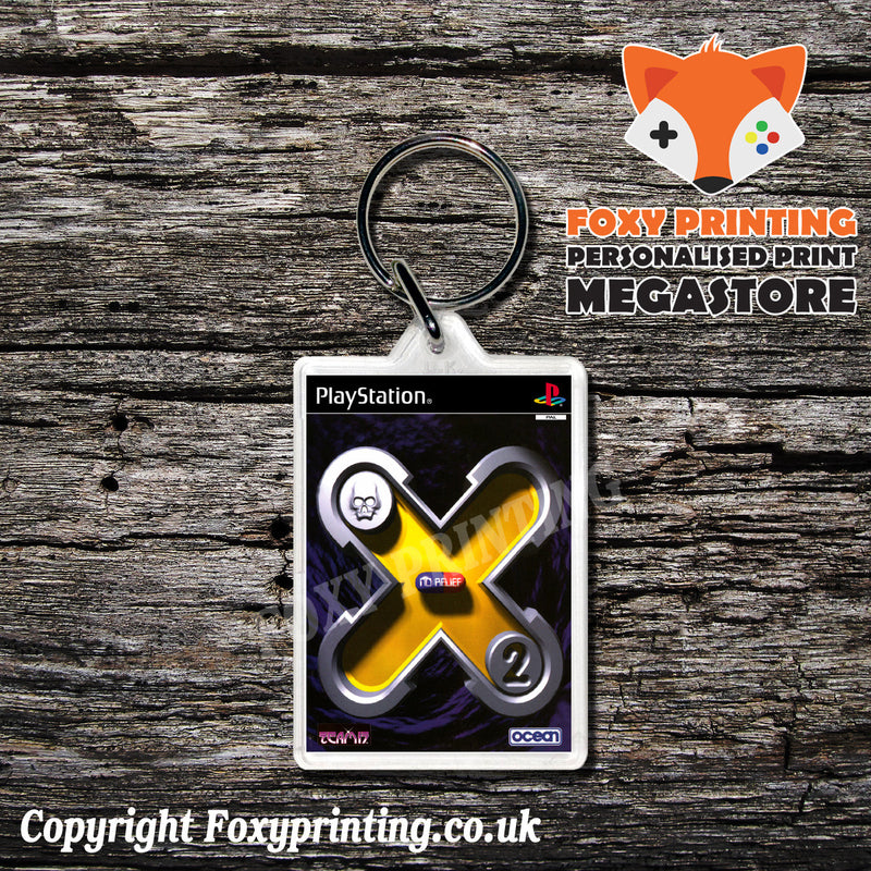 X2 Eu - PS1 Playstation 1 Game Inspired Retro Gaming Magnet