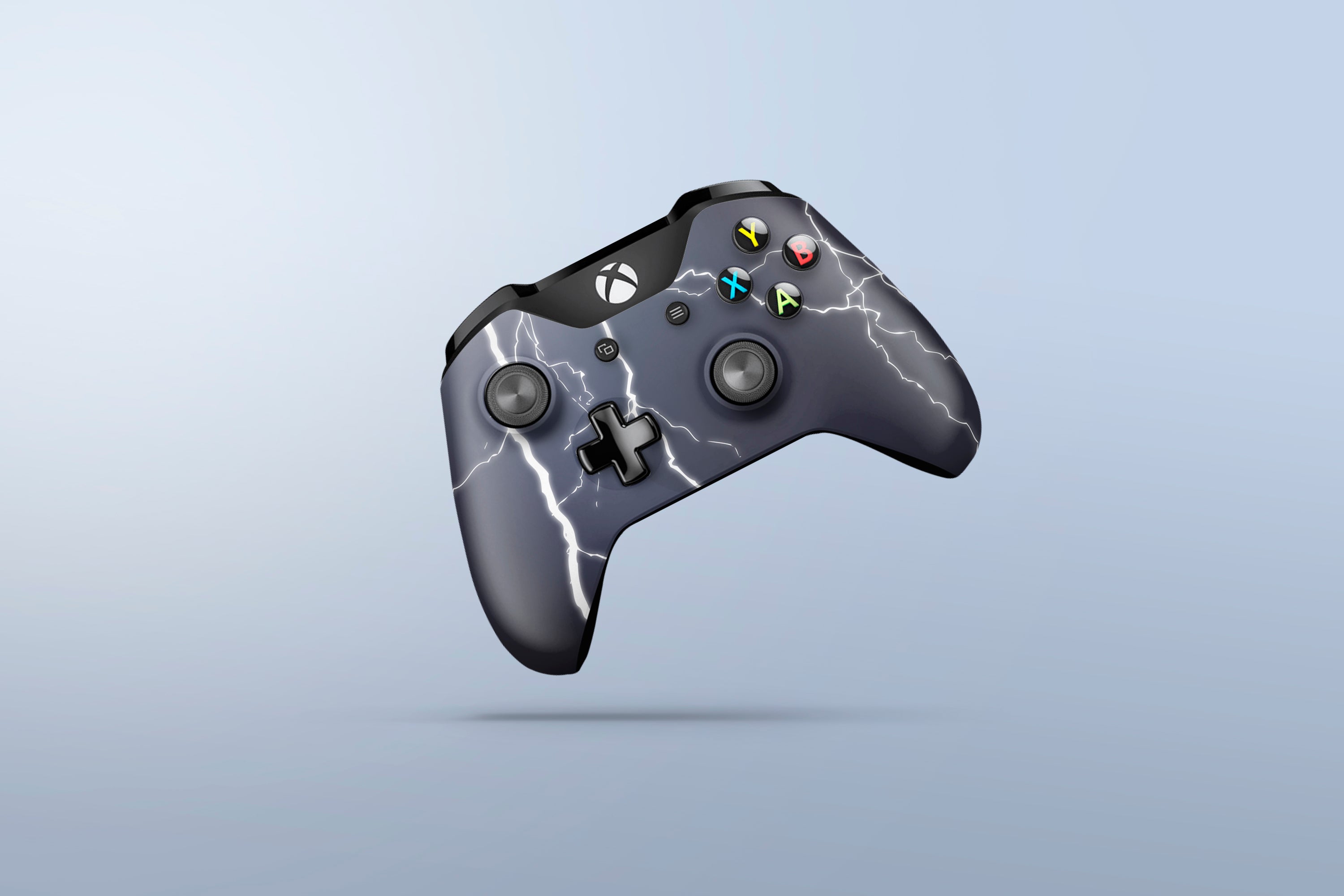 Xbox One Controller Labels Xbox One Controller Sticker - Lightning 4