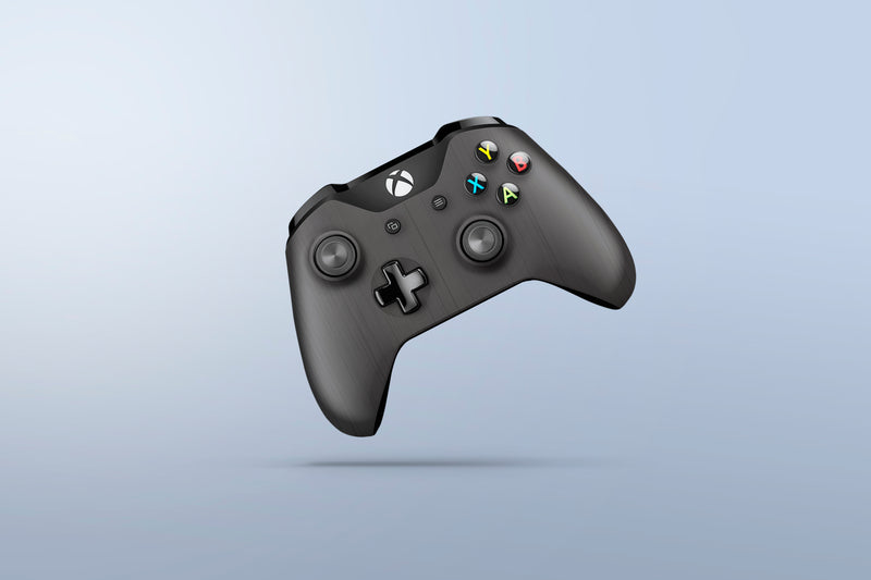 Xbox One Controller Sticker - Dark Wood 3