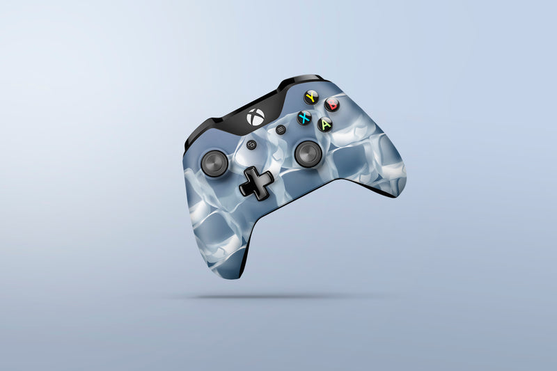 Xbox One Controller Sticker - Ice 10