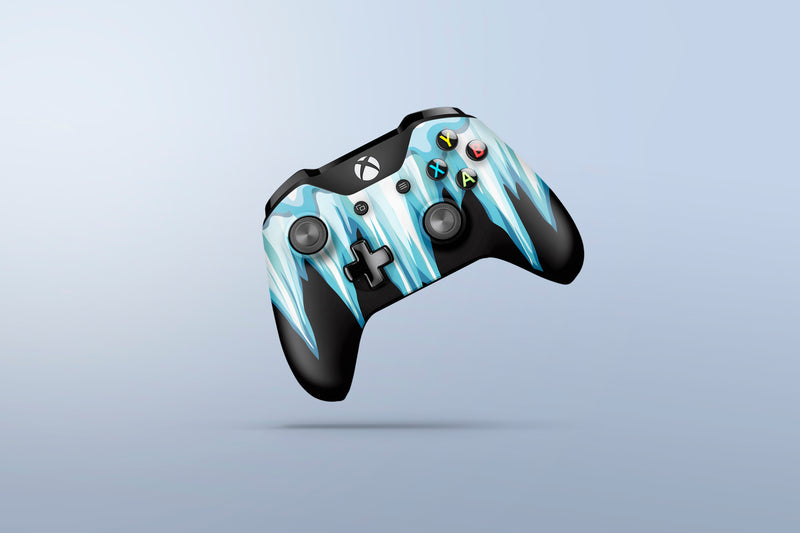 Xbox One Controller Sticker - Ice 4