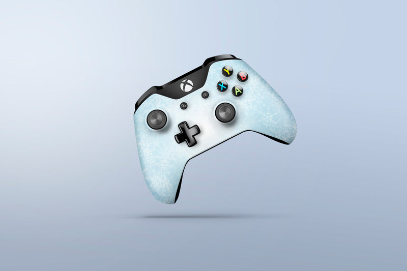 Xbox One Controller Sticker - Ice 7