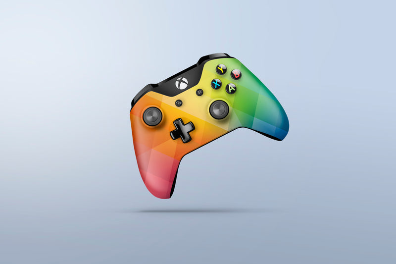 Xbox One Controller Sticker - Rainbow 10