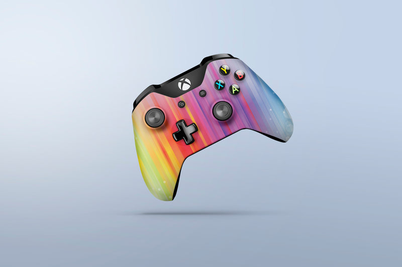 Xbox One Controller Sticker - Rainbow 2