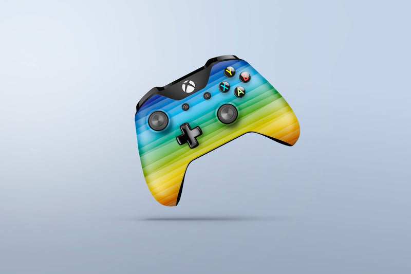 Xbox One Controller Sticker - Rainbow 4