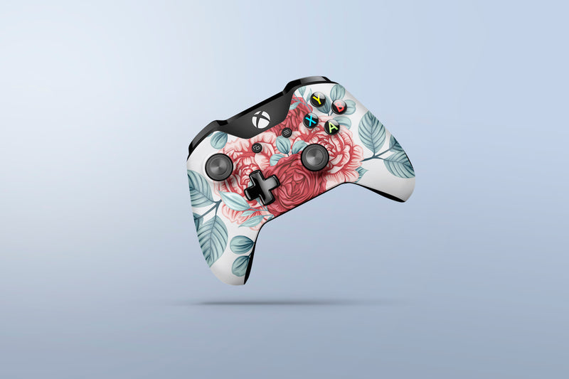 Xbox One Controller Sticker - Rose 3