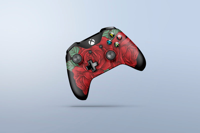 Xbox One Controller Sticker - Rose 4