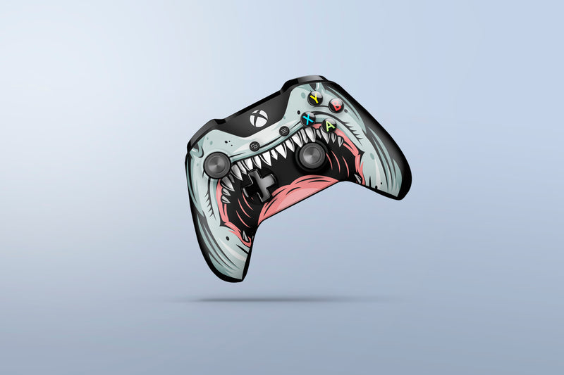 Xbox One Controller Sticker - Shark 4