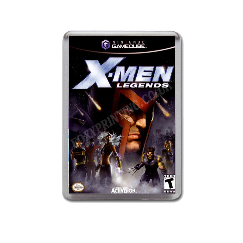 Xmen Legends Style Inspired Game Gamecube Retro Video Gaming Magnet