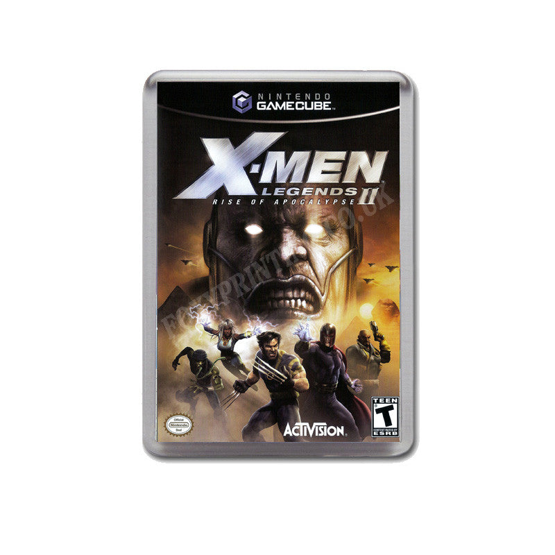 Xmen Legends Ii Rise Of Apocalypse Style Inspired Game Gamecube Retro Video Gaming Magnet