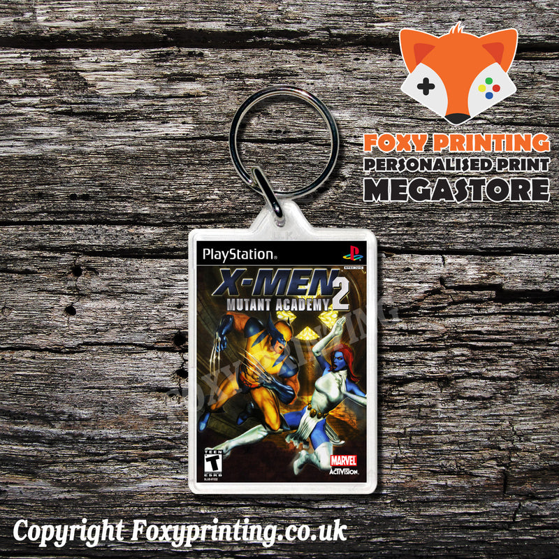 Xmen Mutant Academy2 - PS1 Playstation 1 Game Inspired Retro Gaming Magnet