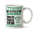 Personalised SIGNS FOR Yeovil Football Mug Personalised Birthday Mug