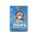 Yumimimix Jp Sega Mega CD Game Inspired Retro Gaming Magnet