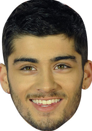 Zayn Malik 2013 Celebrity Face Mask Fancy Dress Cardboard Costume Mask