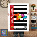 Zoop - Sega Megadrive Inspired Retro Gaming Poster A4 A3 A2 Or A1